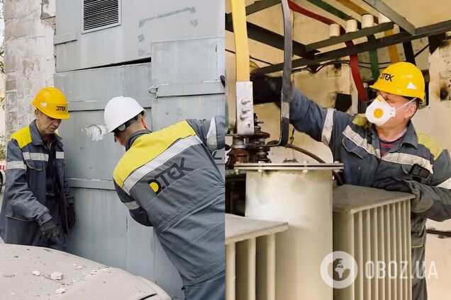 За три месяца ДТЭК инвестировал 1,2 млрд грн в ремонт ТЭС после обстрелов