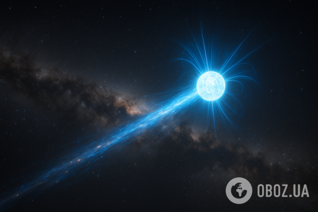 Способна разрывать все на своем пути: через Млечный Путь пролетает 'звезда-зомби'