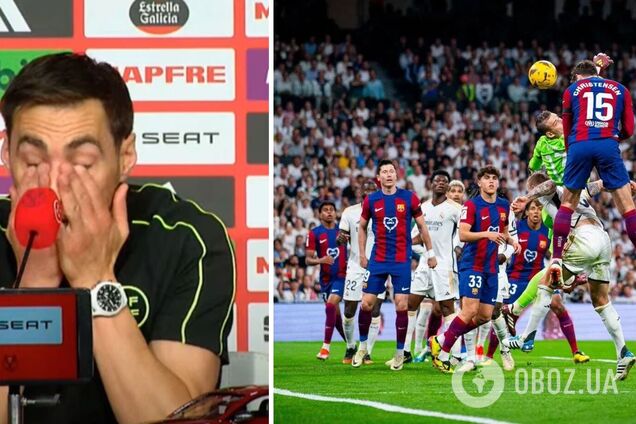 Судья расплакался до игры: перед матчем 'Барселона' – 'Реал' произошел скандал. Видео