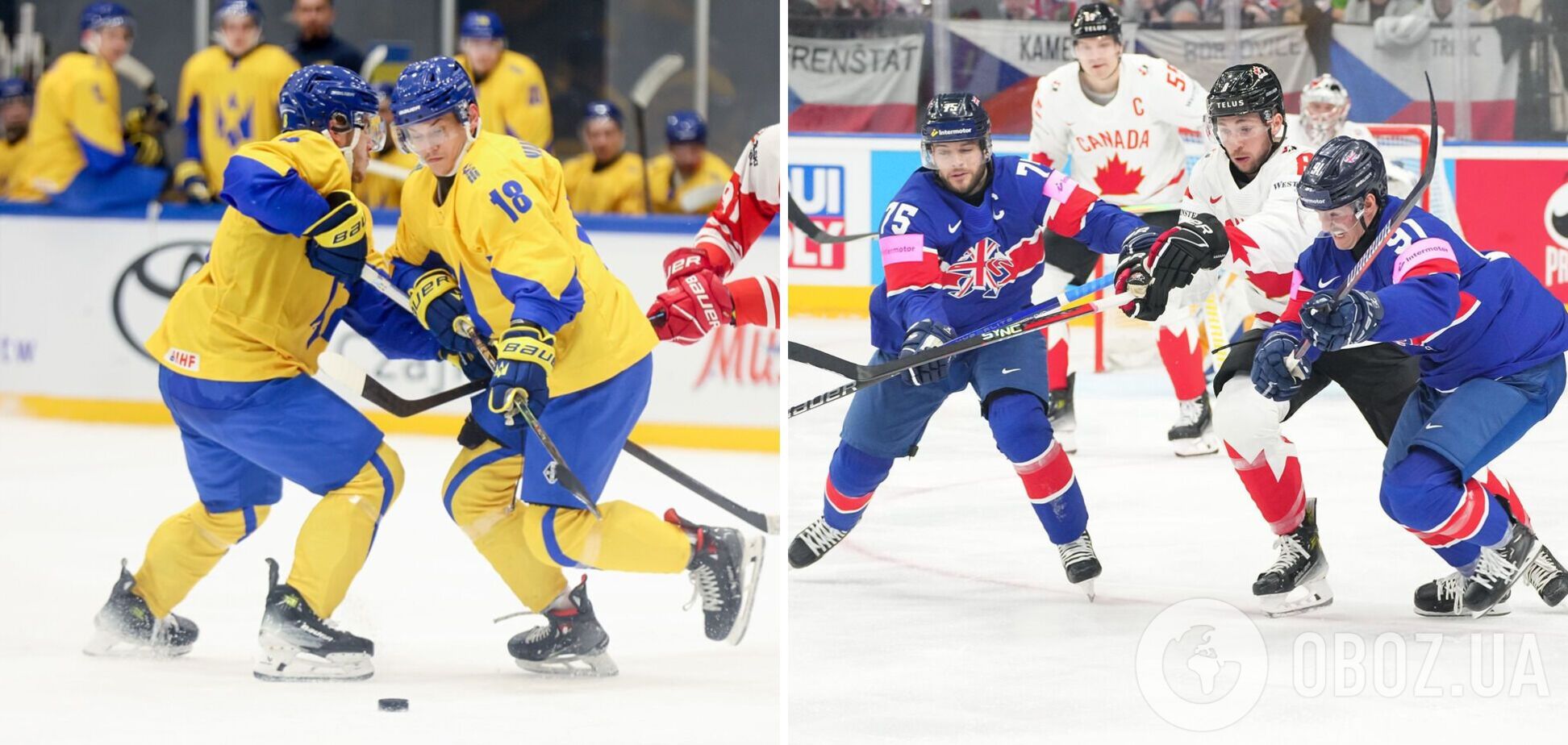 Где смотреть хоккей Украина – Великобритания: расписание трансляций ЧМ-2025