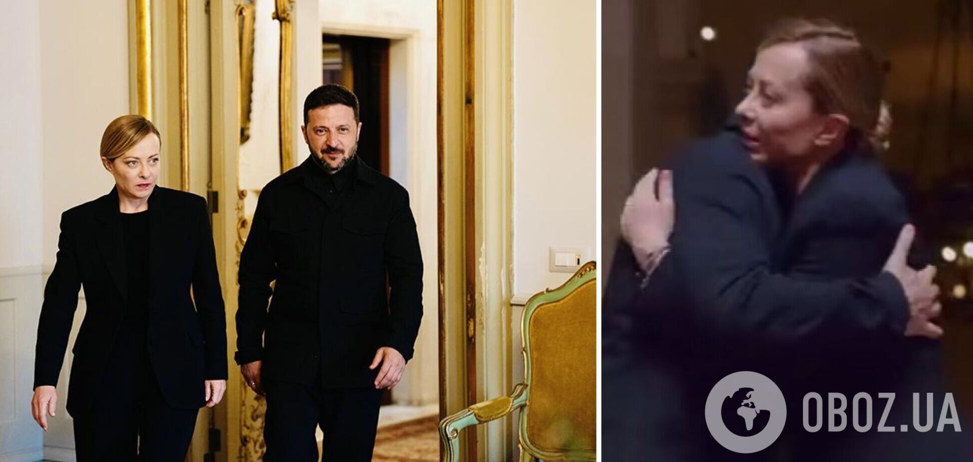 Зеленский в Риме встретился с Мэлони: говорили об Украине и Трампе. Видео