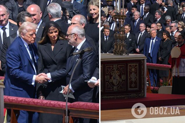 'Рішення вже близько': Трамп на похороні Папи пообіцяв не виходити з переговорів щодо України