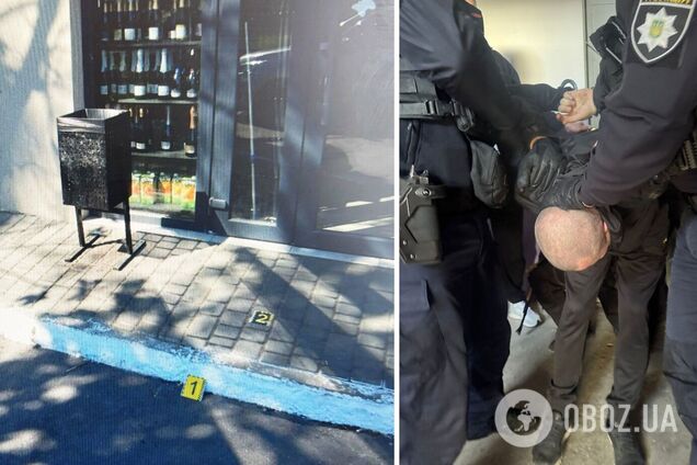 У Миколаєві чоловік відкрив стрілянину у магазині через зауваження: зловмисника затримали. Фото