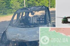 В Купянске дрон ударил рядом с автомобилем