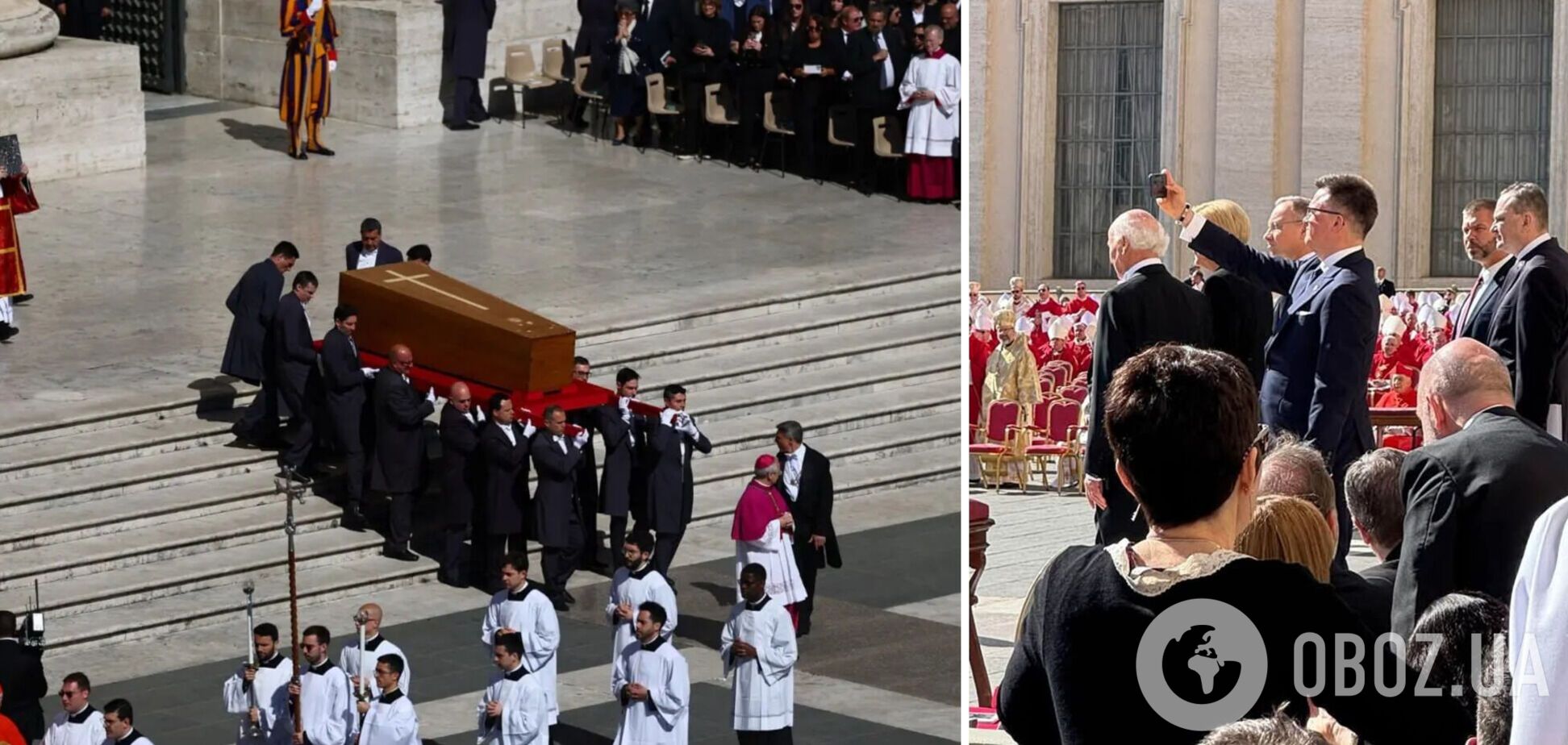 В Польше разразился скандал из-за спикера Сейма, который на похоронах Папы пользовался смартфоном: как он это объяснил