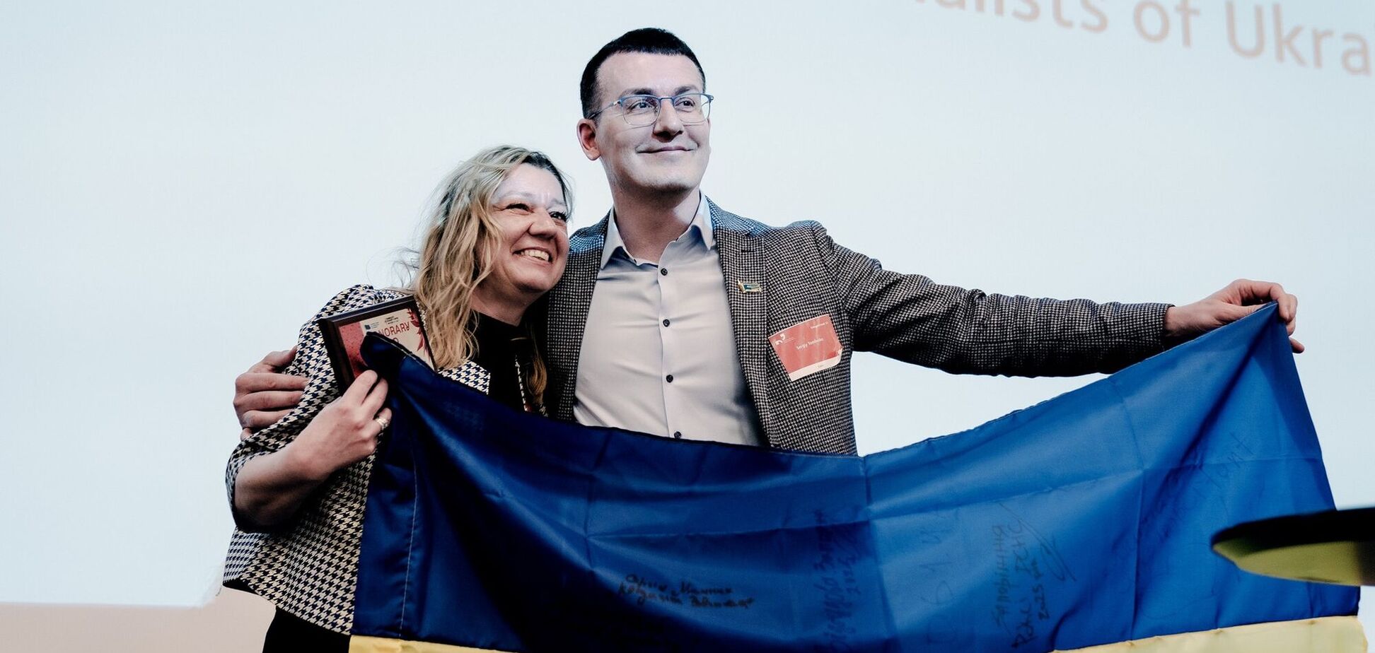 'Тримайте Україну у ваших сюжетах, у ваших репортажах, у ваших серцях': Томіленко виступив на Конгресі Данської спілки журналістів