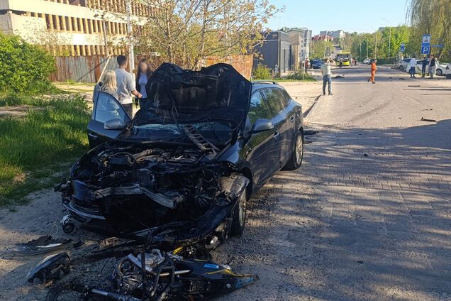 На Львівщині в ДТП загинув 12-річний мотоцикліст: деталі трагедії. Фото