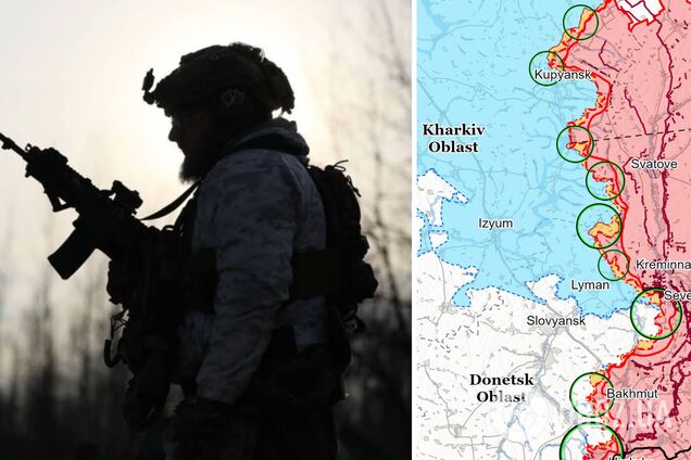 Украинские войска продвинулись в районе Боровой, оккупанты – в районах Временного Яра и Торецкая