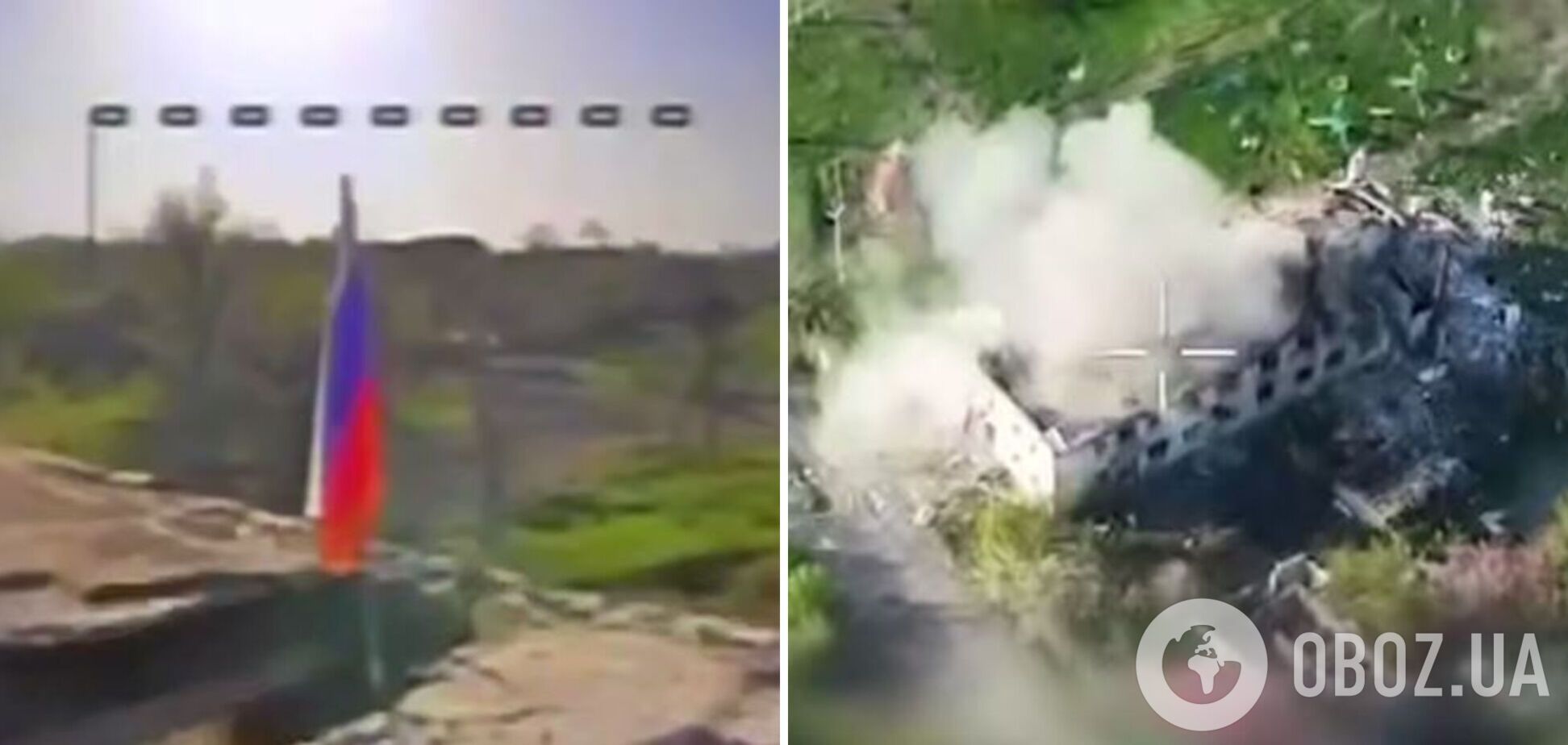 Ювелірна робота: FPV-дрон українських прикордонників збив російський триколор на Харківщині. Відео