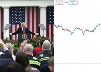 Акции американских компаний падают: как фондовый рынок отреагировал на пошлины Трампа против всего мира