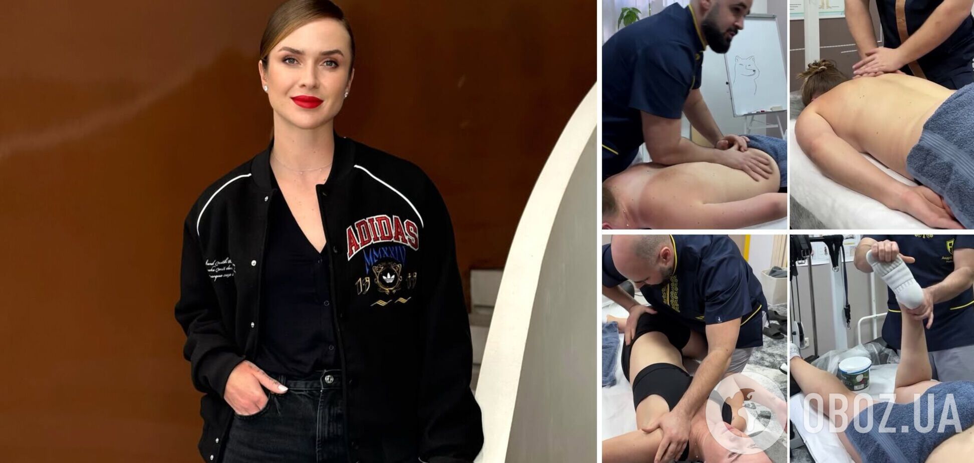 На камеру потрапило, як роздягненій Світоліній роблять масаж. Відео