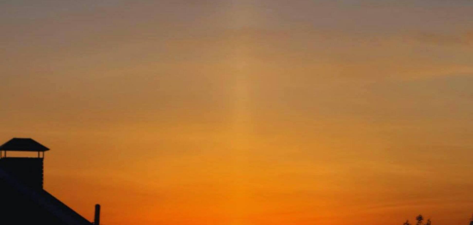 Над Вінницею помітили незвичне атмосферне оптичне явище. Фото