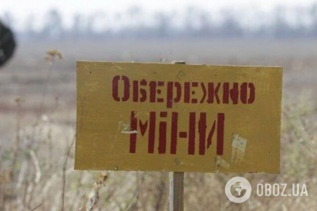 В Киевской области мужчина во время прогулки по селу нашел противотанковую мину. Подробности и фото