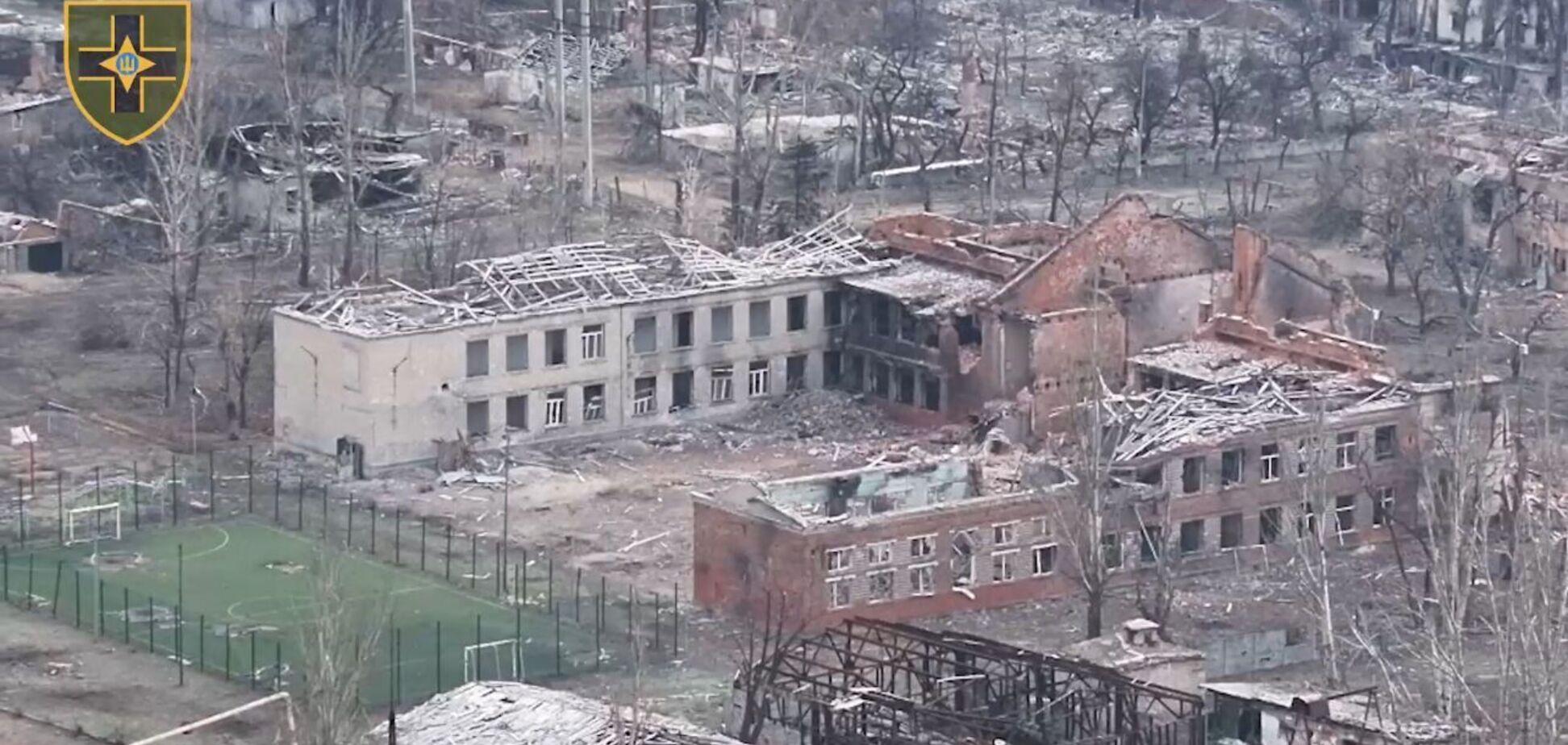 Зруйнований росіянами Торецьк на Донеччині