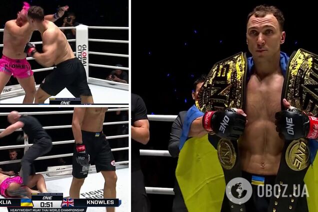 Український супертяж одним ударом у 1-му раунді виграв нокаутом чемпіонський бій. Відео