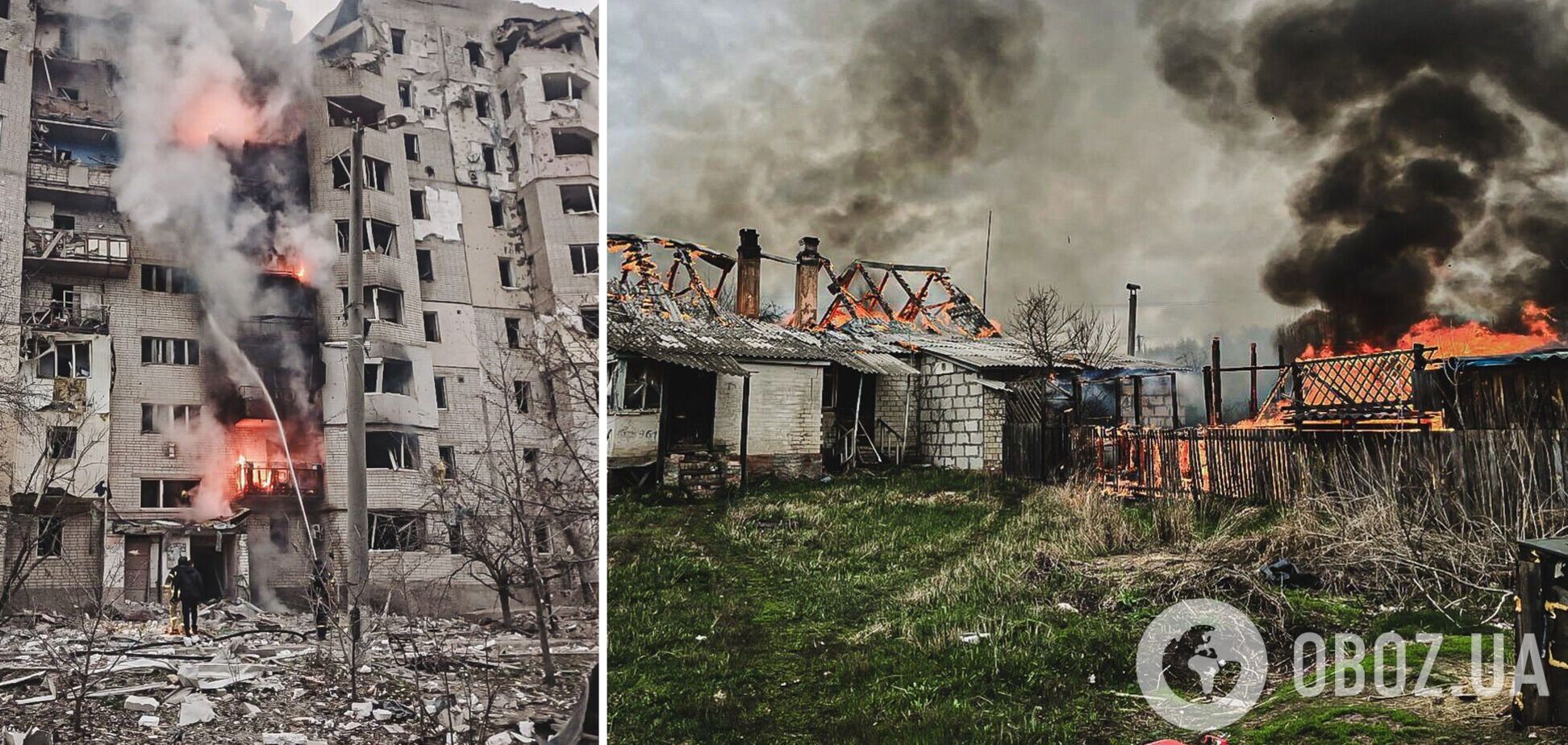 Оккупанты ударили КАБом по Купянску и попали в многоэтажку. Фото