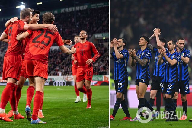 Где смотреть 'Бавария' – 'Интер': расписание трансляций 1/4 финала Лиги чемпионов