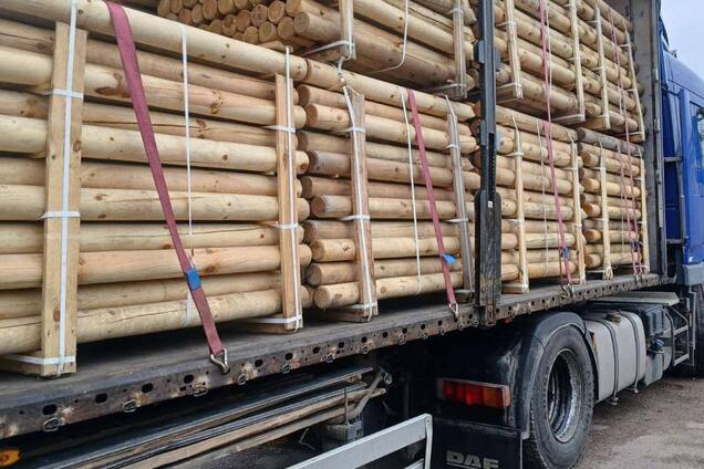З України намагались незаконно вивезти деревину
