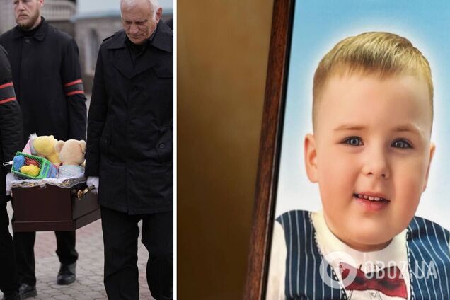 Взрыв застал у подъезда: в Кривом Роге прощаются с 3-летним Тимофеем, убитым Россией. Фото