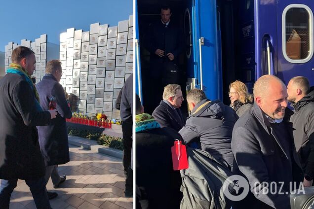 До Києва прибули з візитом прем’єр, глава МЗС і міністр оборони Бельгії. Фото і відео