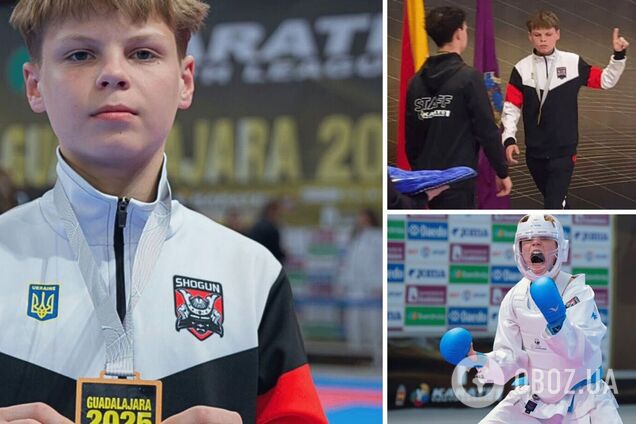 Украинский медалист отказался встать рядом с россиянином и ушел с церемонии награждения на турнире по каратэ в Испании. Видео