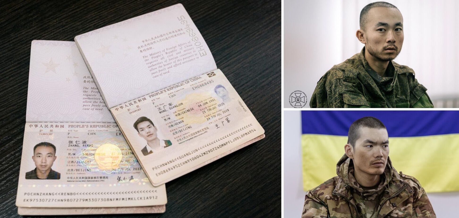 Попали в плен на первой же боевой задаче: в СБУ провели первые допросы китайских военнопленных. Фото и видео