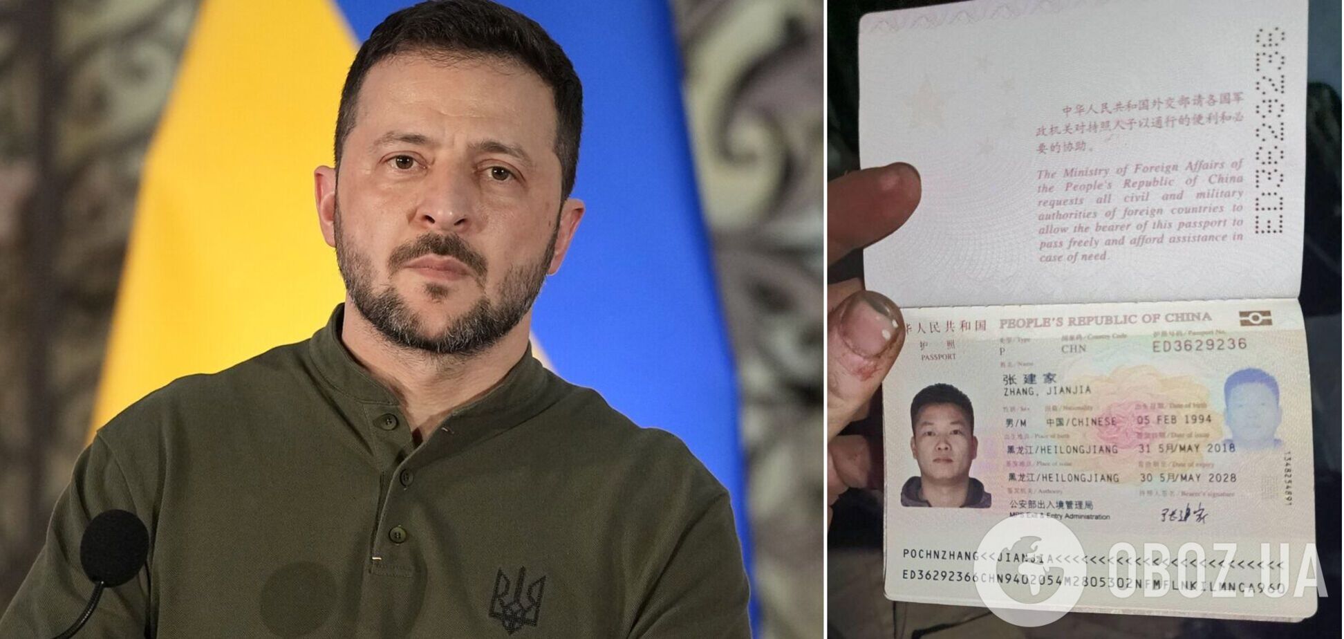 'Официальный Пекин все знал': Зеленский рассказал, как китайские военные попали на войну в Украине