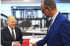 МИД и Минэкономики против Минобороны и Минфина: партии Мерца и Шольца создали правительственную коалицию. Видео