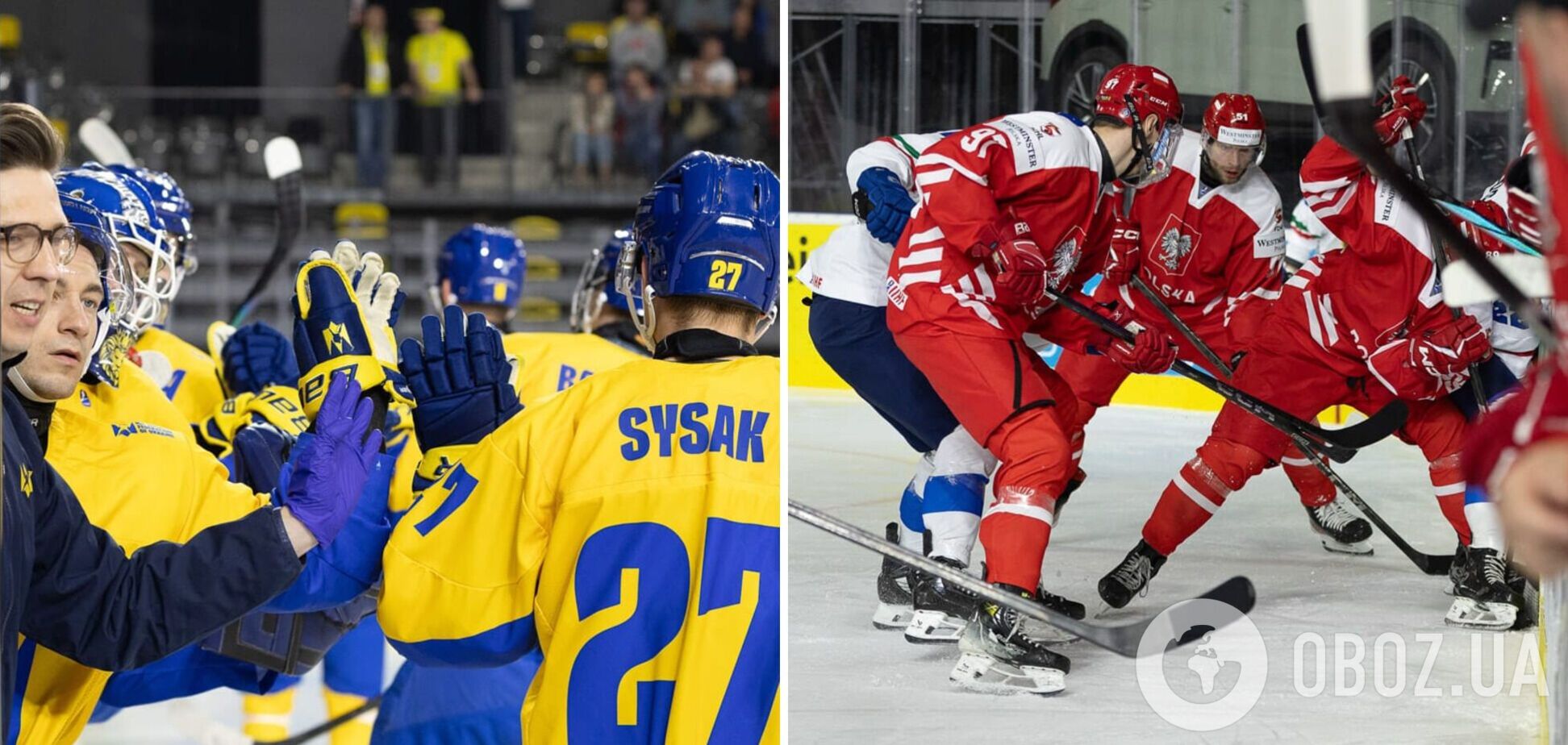 Где смотреть хоккей Украина – Польша: расписание трансляций ЧМ-2025