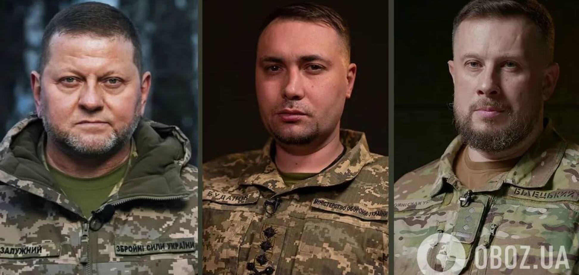 "Милитарные" партии Залужного, Буданова и Белецкого могут пройти в ВР – опрос