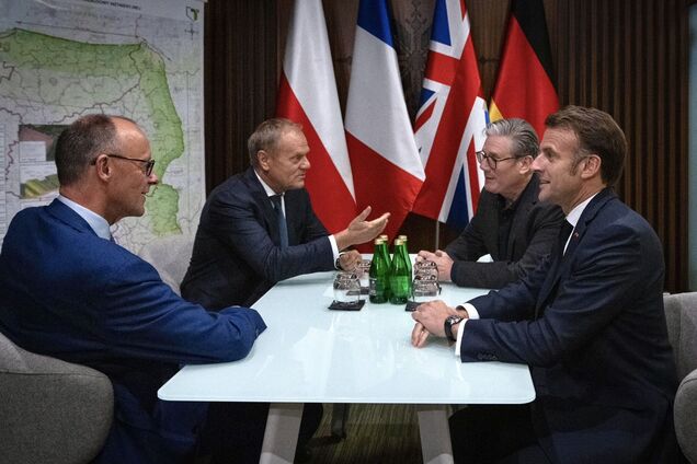 Лидеры Франции, Британии, Германии и Польши едут в Киев