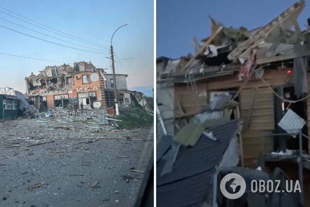 Росіяни скаржаться на удар по пункту дислокації військових у Рильську: є руйнування і поранені. Фото і відео