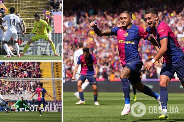 'Реал' вигравав у 'Барселони' 2:0, але пропустив поспіль 4 голи ще до перерви. Відео