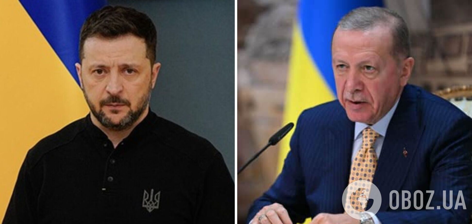 Зеленский провел телефонный разговор с Эрдоганом