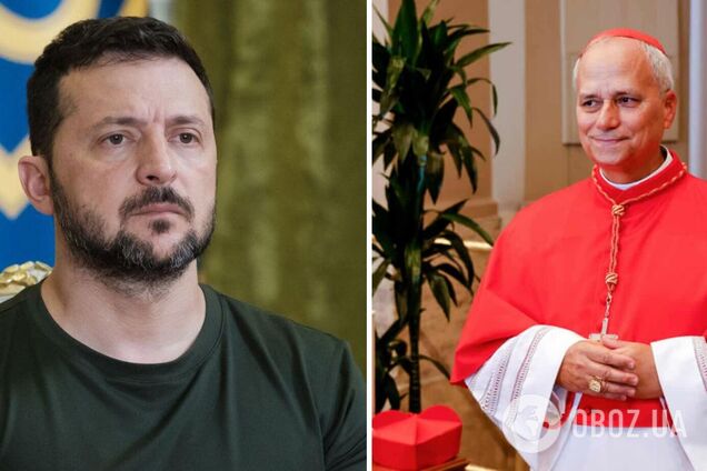 'Україна хоче закінчити цю війну': Зеленський провів розмову з новим Папою Римським і запросив його в Україну