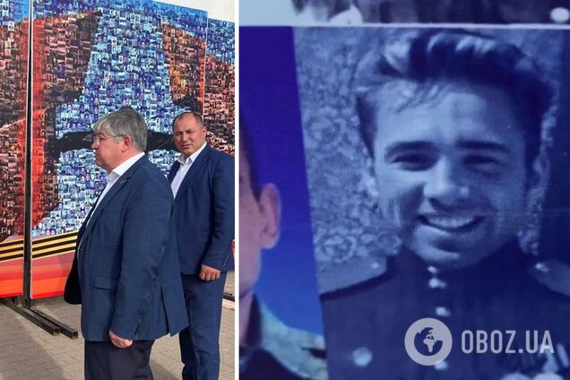 Гей-порноактера 'одели' в форму советского солдата: в России эпично оконфузились с панно к 9 мая. Фото и видео