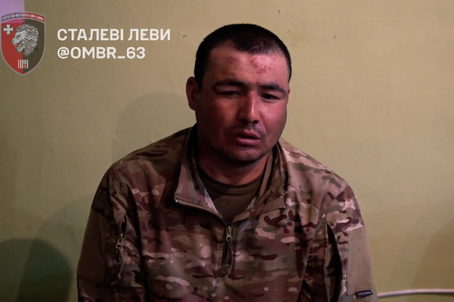 Продался за 2 млн рублей: на Лиманском направлении взяли в плен гражданина Узбекистана, который воевал за Россию. Видео