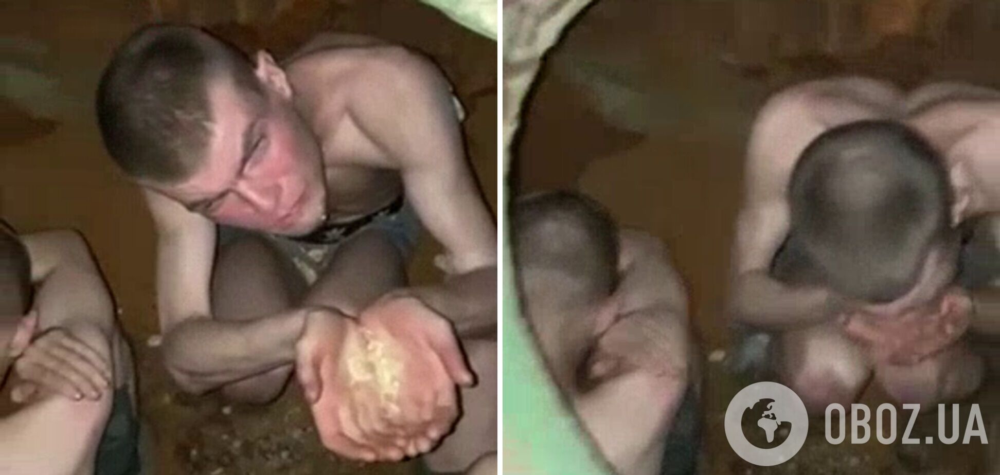 'Идем кормить животных': в сети показали, в каких условиях содержат россияне своих дезертиров. Видео