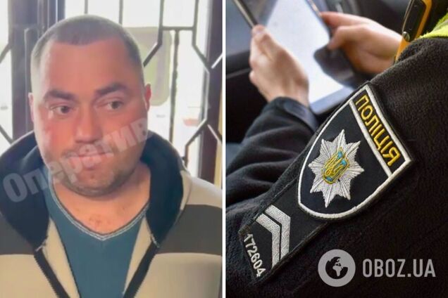 Мужчину, который оскорбил украинских военных в Киеве, заставили извиниться. Видео