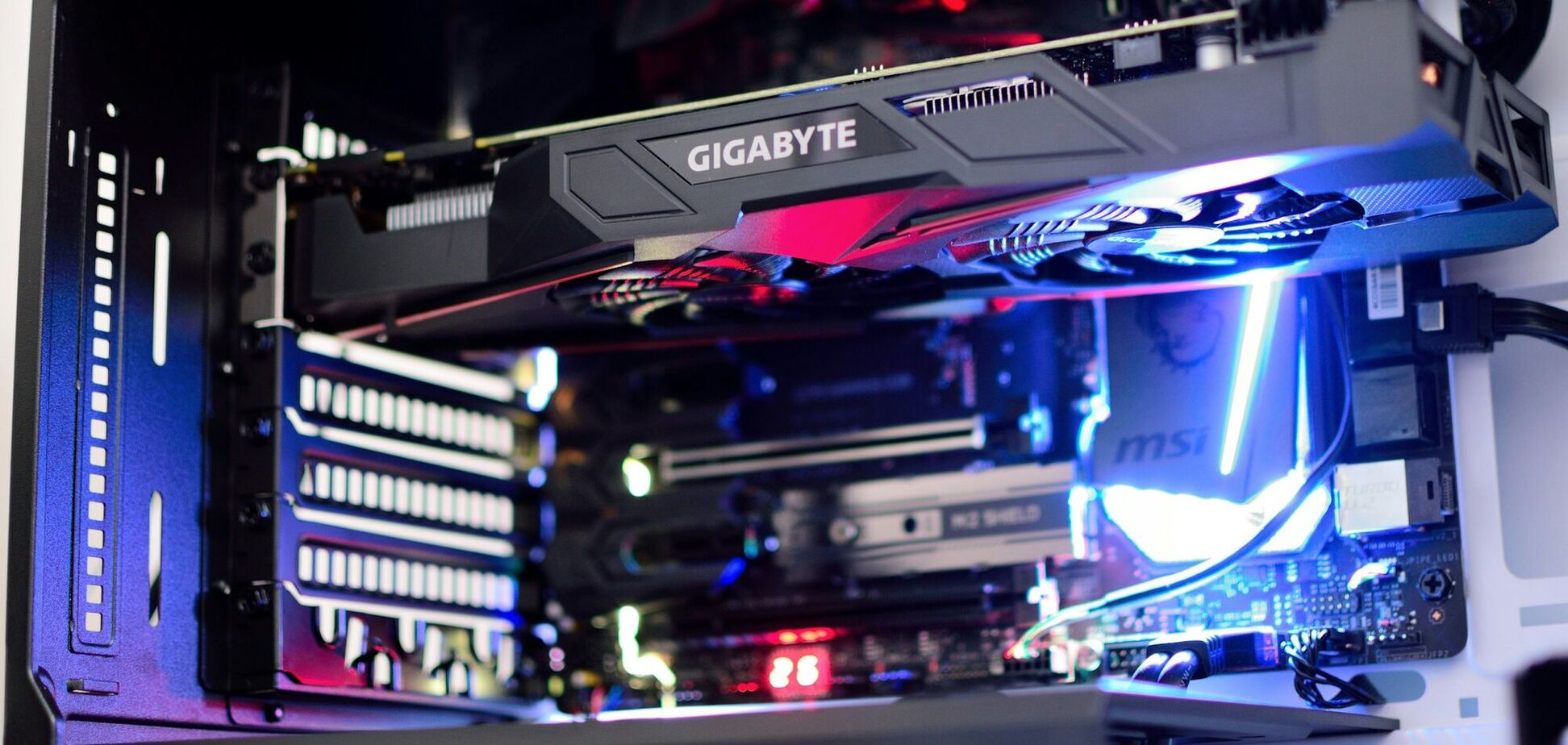 Иллюстративное фото графического ускорителя GPU