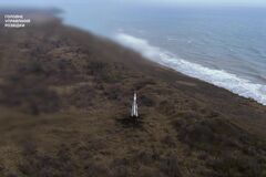 Эксклюзивные кадры: в ГУР впервые показали пуски ракет, которые сбили российские А-50 и Ту-22М3. Видео