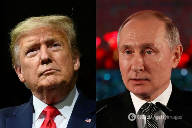 Дональд Трамп и Владимир Путин