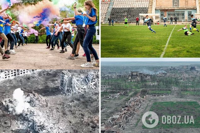 Був живим і наповненим людьми містом: у Силах оборони показали, як виглядав Торецьк до і після нападу Росії. Фото