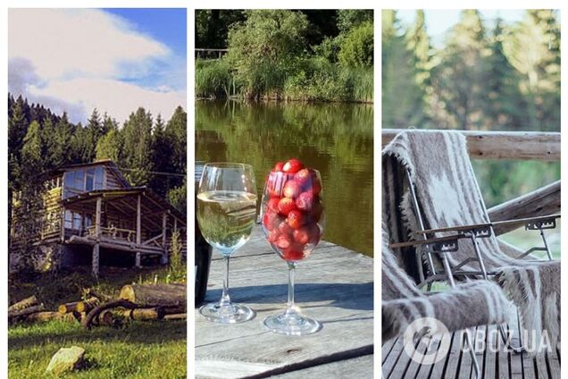 Отдых в селе у озера