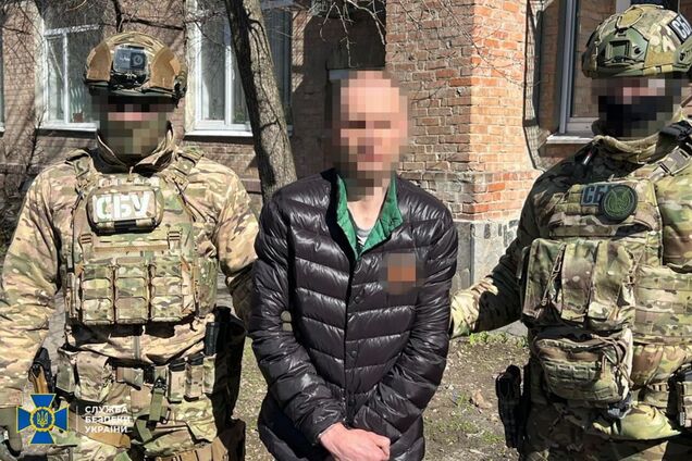 СБУ затримала російського агента, який коригував удари по військових шпиталях на Полтавщині. Фото