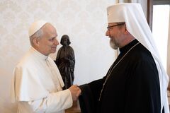 Папа Лев XIV встретился с главой УГКЦ Святославом Шевчуком в Ватикане