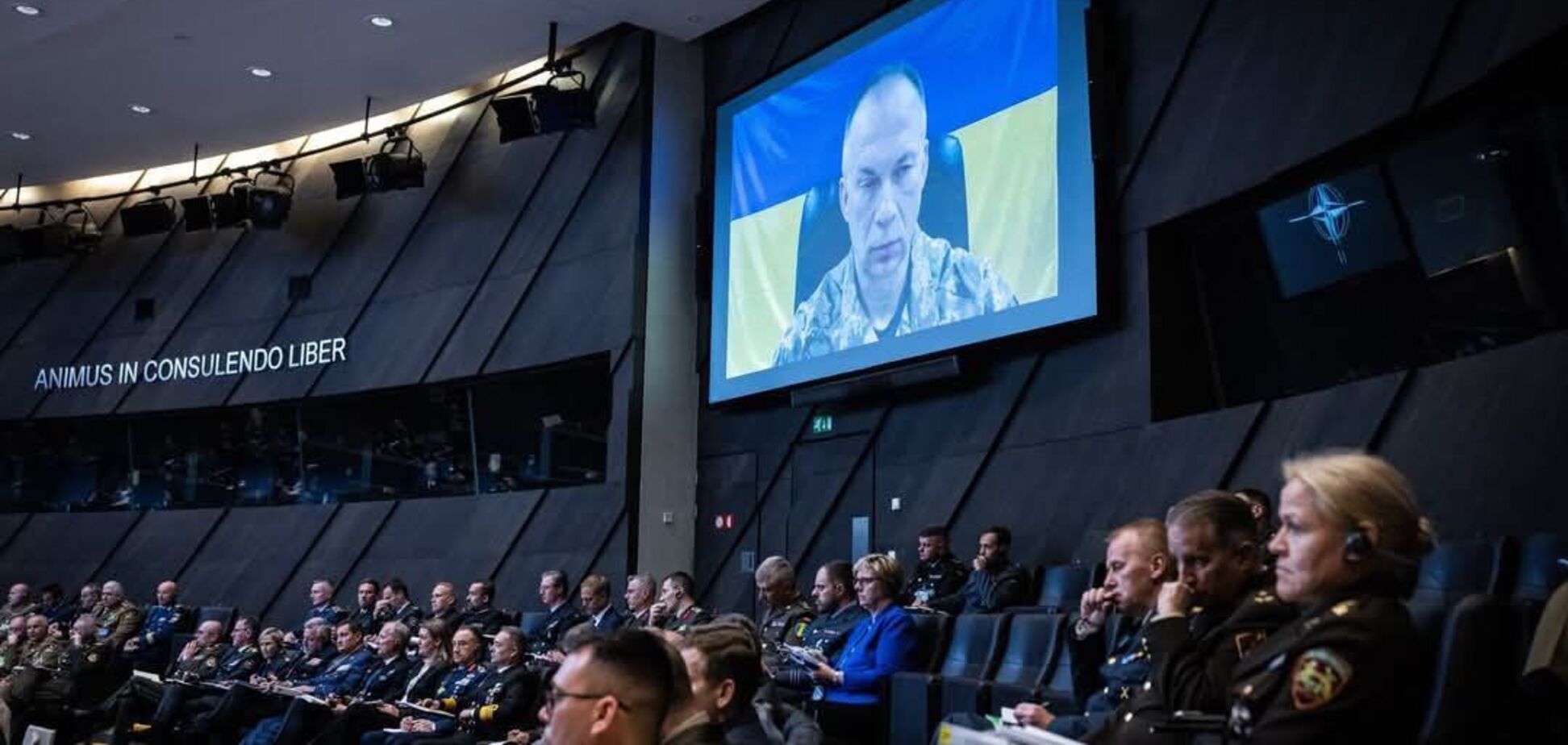 Линия фронта составляет около 1100 км: Сирский рассказал об оперативной обстановке на заседании Совета Украина-НАТО. Фото