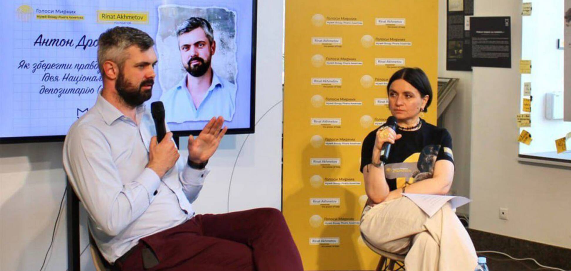 'Пам’ять – це спротив забуттю': Антон Дробович дав публічне інтерв’ю для музею 'Голоси мирних' Фонду Ріната Ахметова