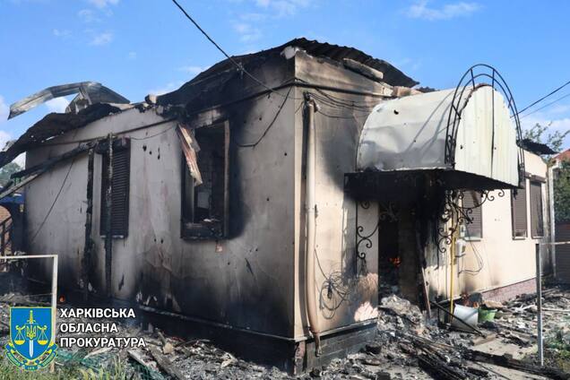 Враг в течение дня бил по Купянщине дронами и 'Градами': повреждены дома, есть пострадавшие. Фото