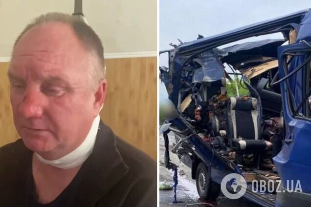 'Лежал мертвый человек, другой кричал на помощь': водитель автобуса на Сумщине рассказал об ударе РФ. Видео